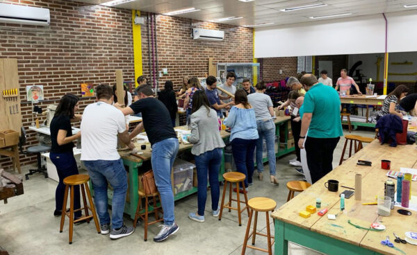 Curso de cocriação reuniu mais de 30 profissionais em Santa Cruz do Sul